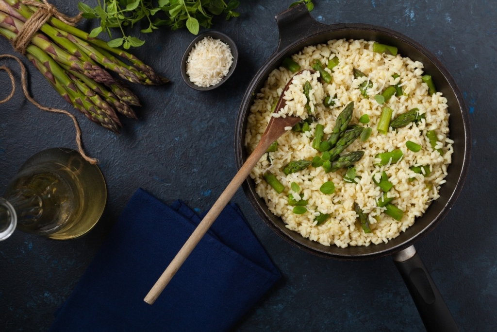 Risotto ze szparagami
