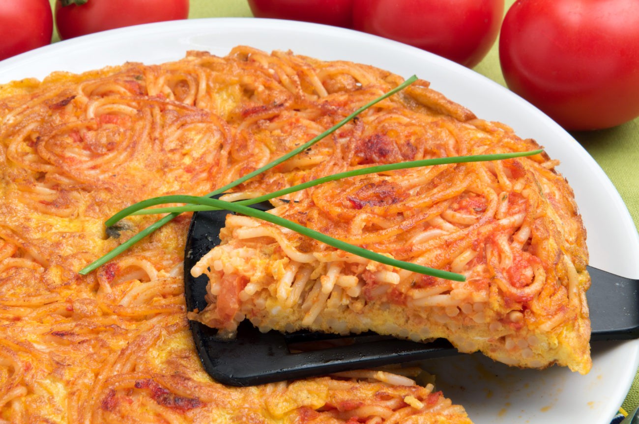 Frittata di spaghetti