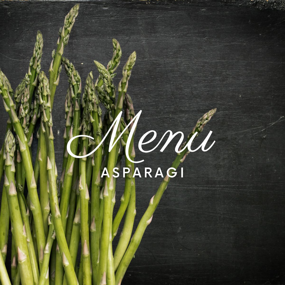 Menu szparagowe
